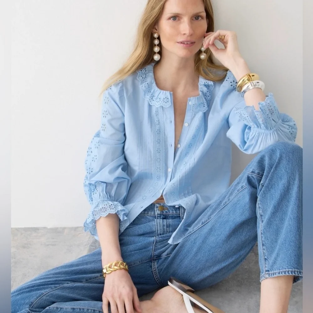 J. Crew blouse from spring blouse sz large